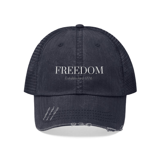 Freedom Trucker Hat, America Hat, Political Patriot Cap, Medical Freedom Protest Hat