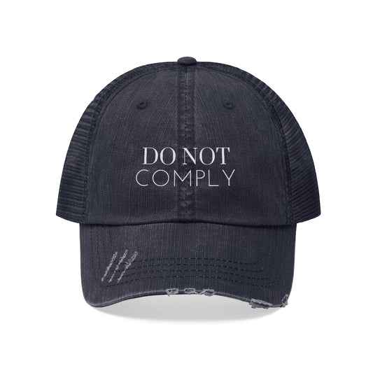 Do Not Comply Trucker Hat, America Hat, Political Patriot Cap, Medical Freedom Protest Hat, Freedom Hat, Freedom Convoy