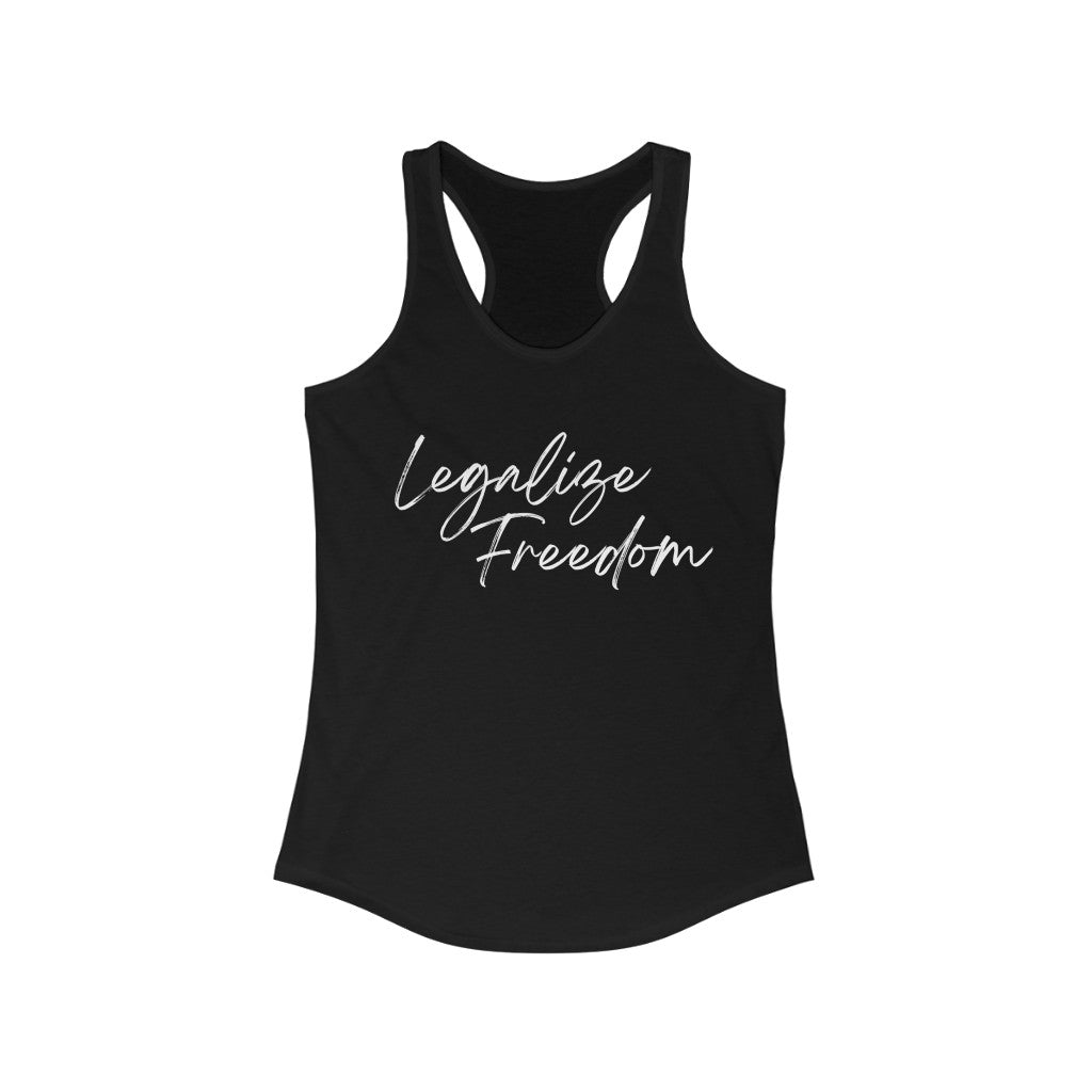 Legalize Freedom Racerback Tank