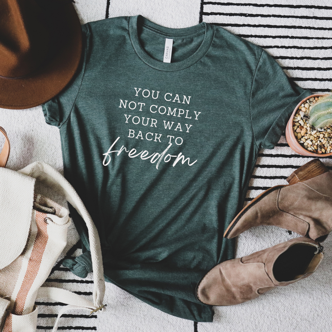 You Can Not Comply Your Way Back to Freedom T-Shirt