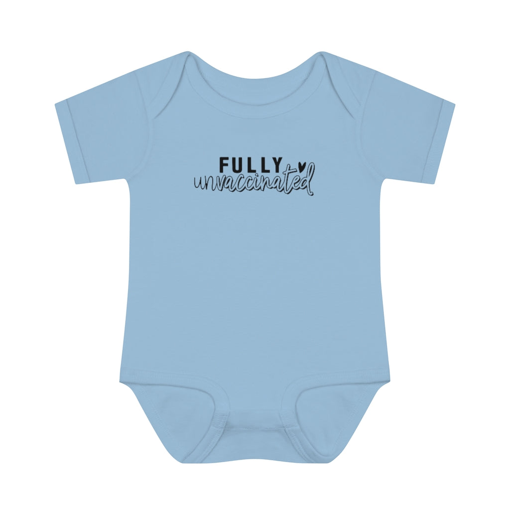 Fully Unvaccinated Infant Body Suit | Freedom of Choice | No Jab | Medical Freedom | Informed Consent | Gift for Baby