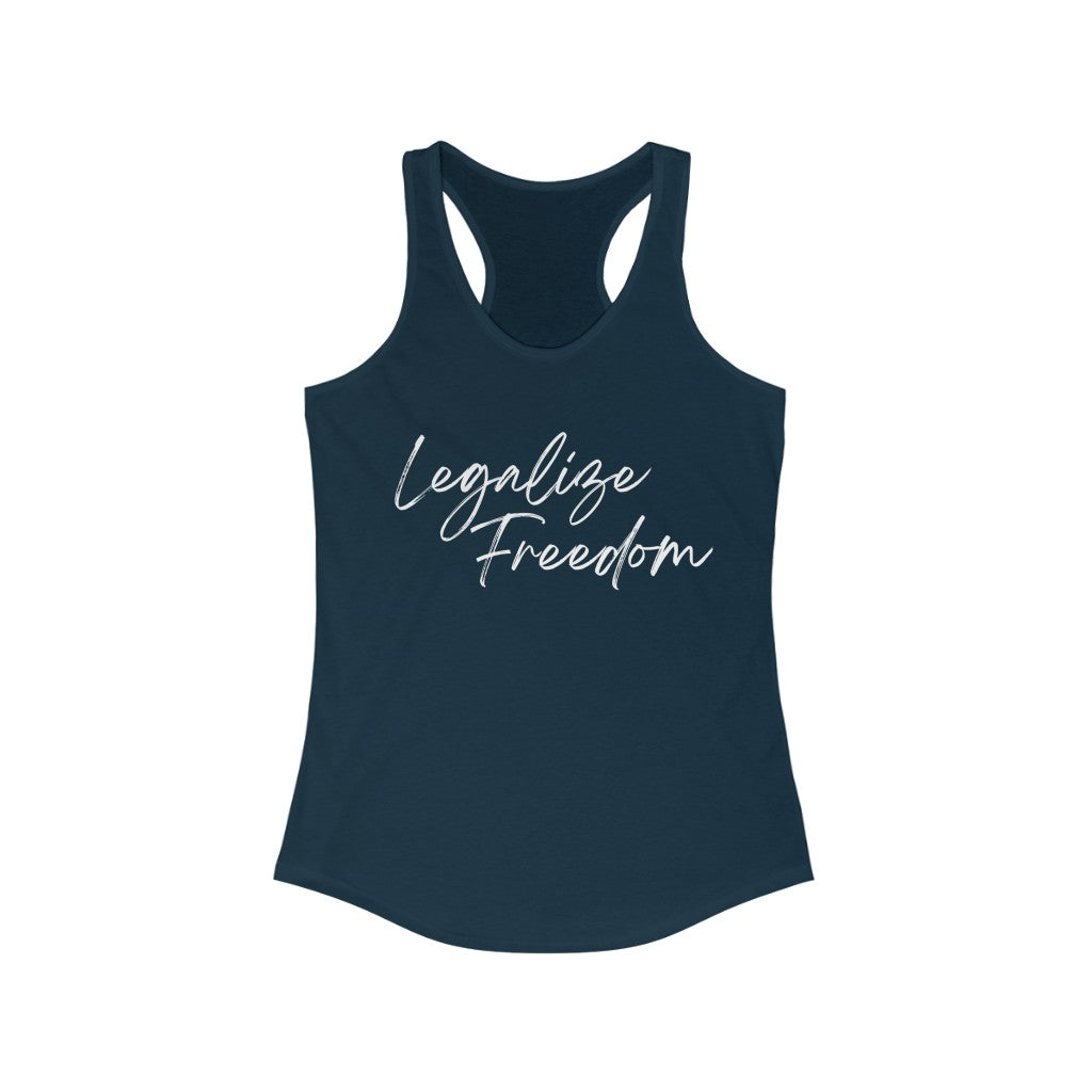 Legalize Freedom Racerback Tank