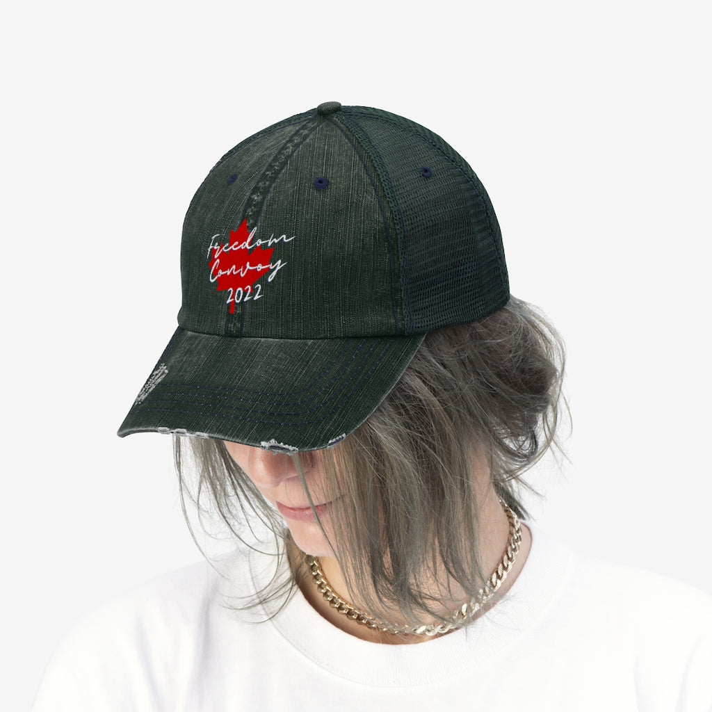 Canada Freedom Convoy 2022 Trucker Hat, Funny Political Patriot Cap,  Medical Freedom Protest Hat, Canada Trucker Hat