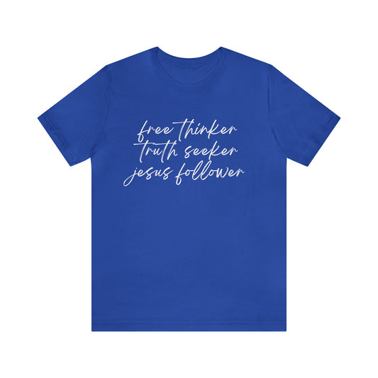 Free Thinker Women's Deluxe T-shirt