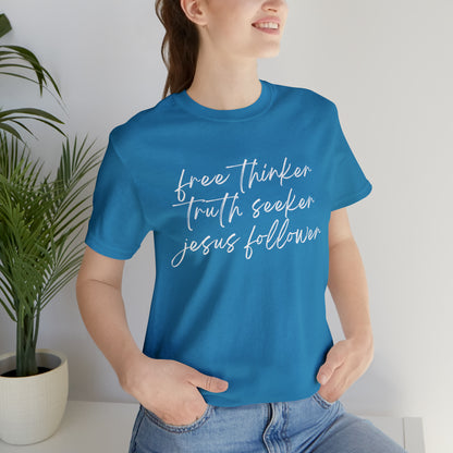 Free Thinker Women's Deluxe T-shirt