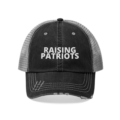 Raising Patriots Trucker Hat, America Hat, Patriot Cap,  Protest Hat, Freedom Hat,  USA, Parenthood Hat