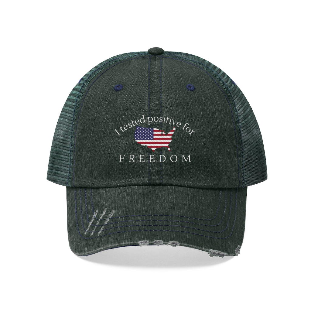 I tested positive for Freedom Trucker Hat, America Hat, Patriot Cap,  Medical Freedom Protest Hat, Freedom Hat,