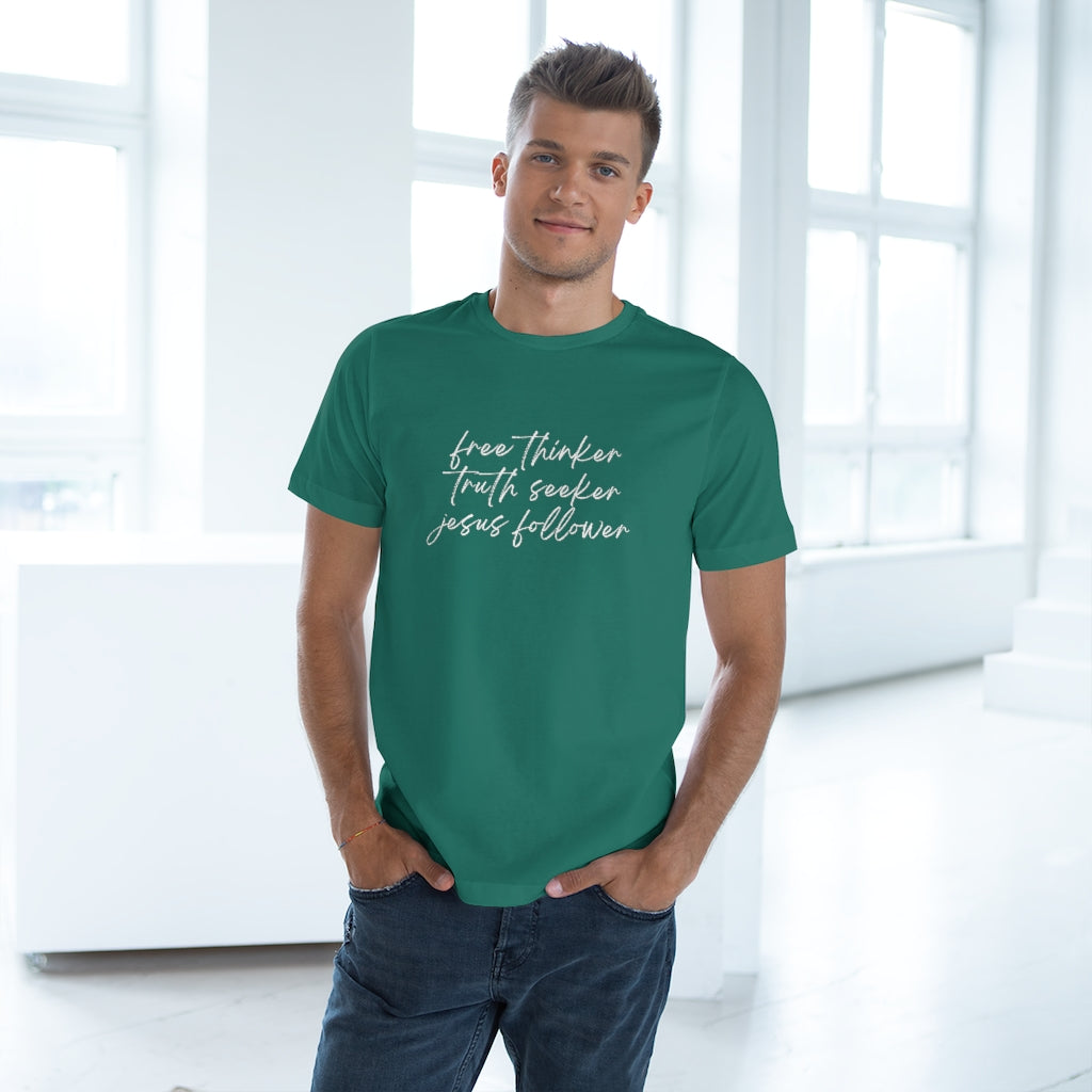 Free Thinker Men's Deluxe T-shirt