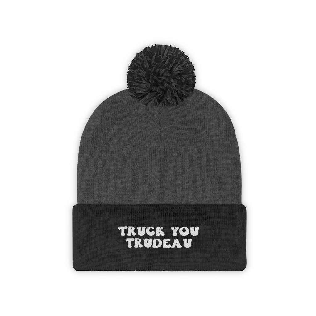 Truck You Trudeau Pom Pom Beanie | Freedom Convoy | Medical Freedom | Stop The Mandates