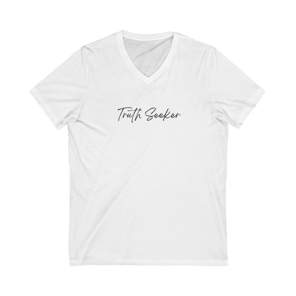 Truth Seeker Short Sleeve V-Neck Tee