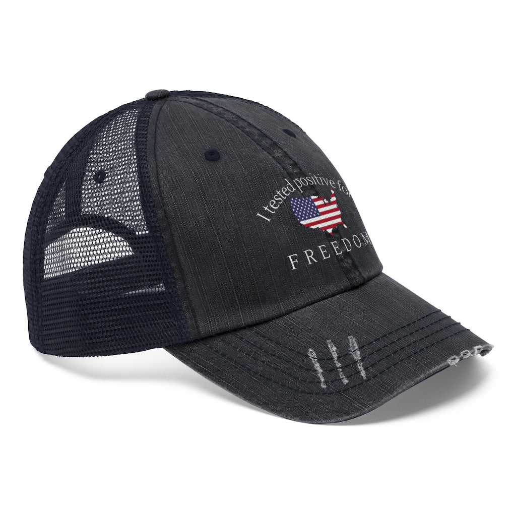 I tested positive for Freedom Trucker Hat, America Hat, Patriot Cap,  Medical Freedom Protest Hat, Freedom Hat,