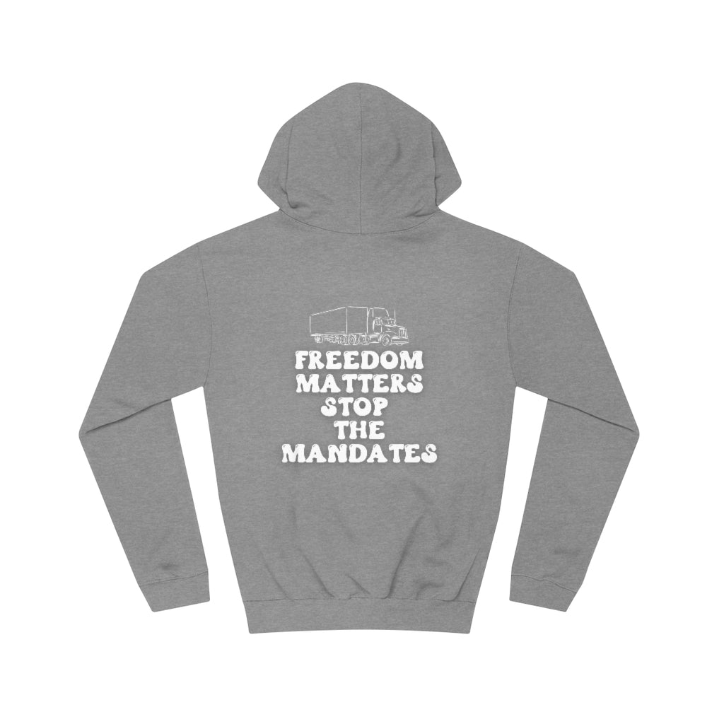 Truck You, Freedom Matters, Stop The Mandates, Youth Fleece Hoodie , Medical Freedom, Freedom Convoy, Trucker Convoy 2022