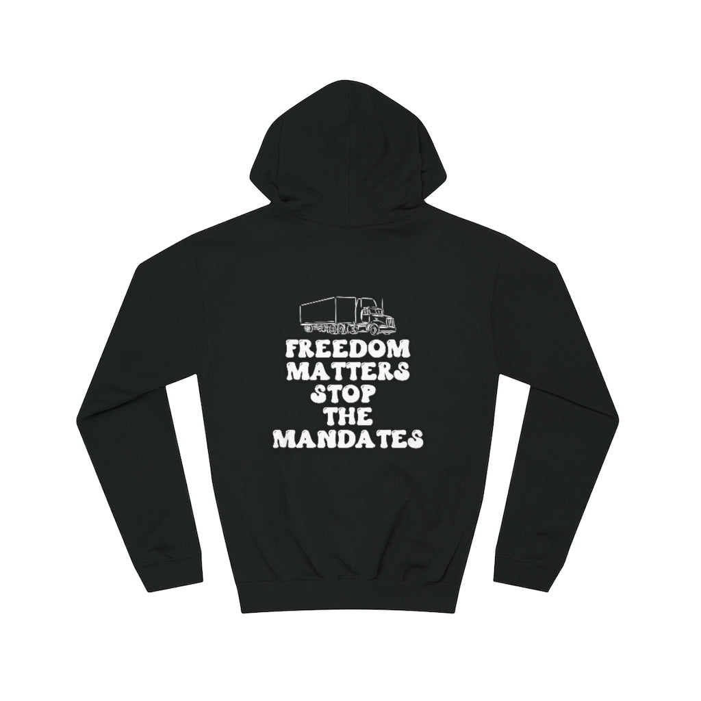 Truck You, Freedom Matters, Stop The Mandates, Youth Fleece Hoodie , Medical Freedom, Freedom Convoy, Trucker Convoy 2022