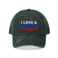 I love a Freedom Trucker Hat, America Hat, Patriot Cap,  Medical Freedom Protest Hat, Freedom Hat,  Hat for Trucker