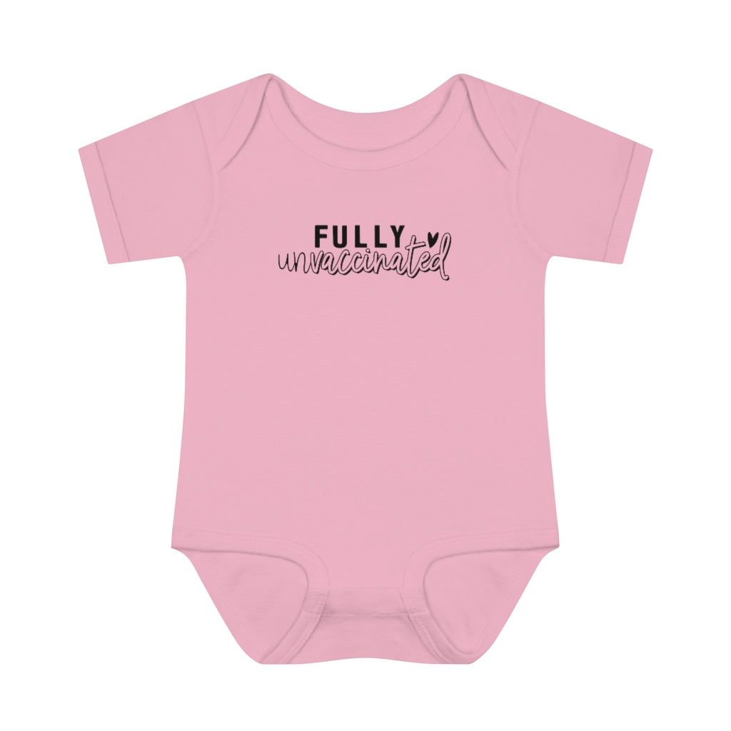 Fully Unvaccinated Infant Body Suit | Freedom of Choice | No Jab | Medical Freedom | Informed Consent | Gift for Baby