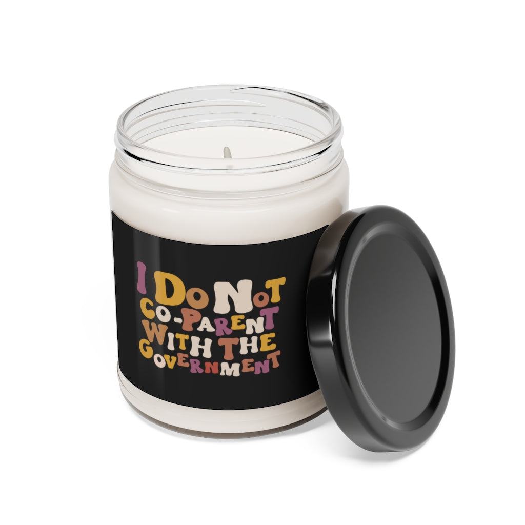 I do not Co-Parent with The Government Scented Soy Candle, 9oz