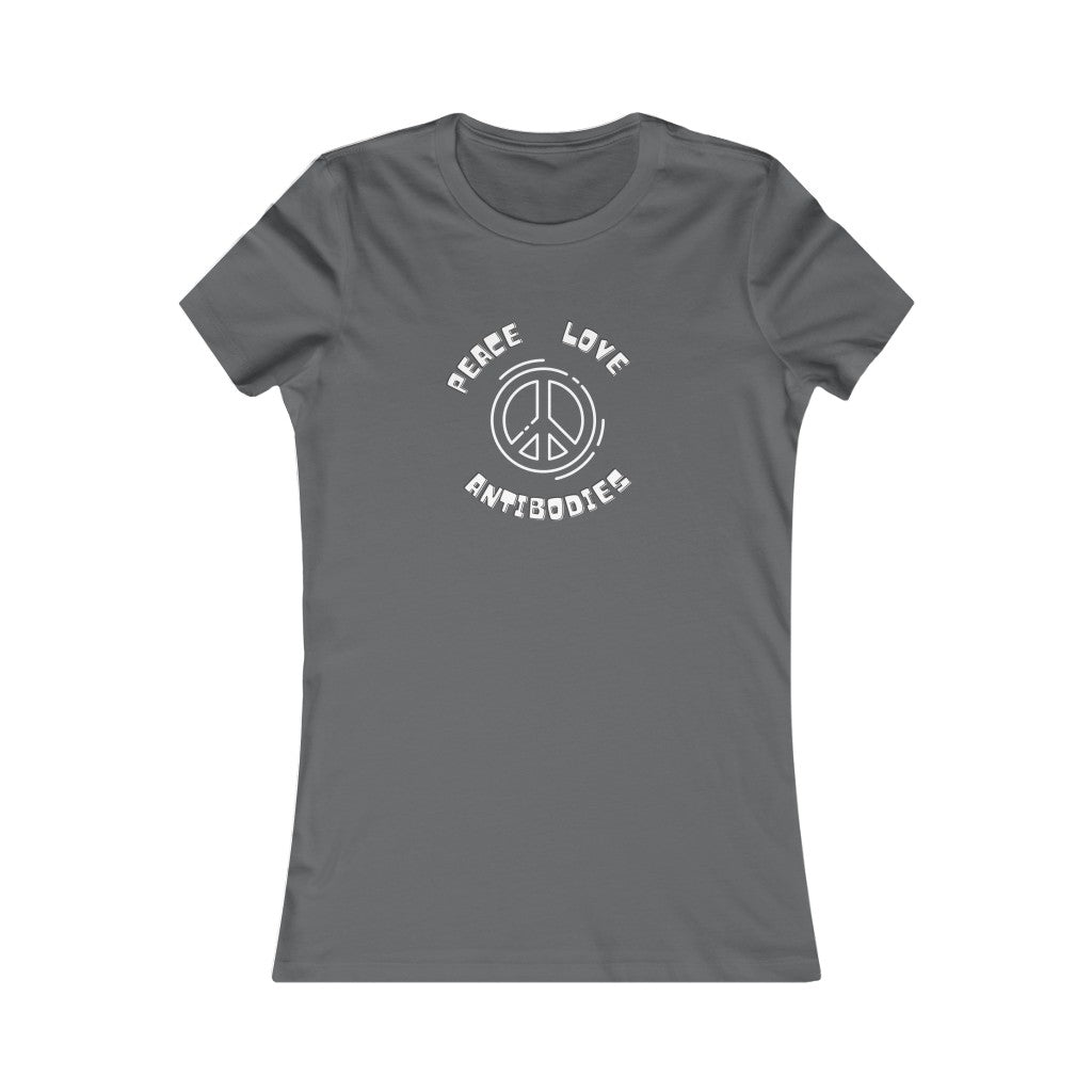 Peace Love Antibodies Women's Favorite Tee