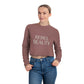 Rebel Beauty Cropped Sweatshirt