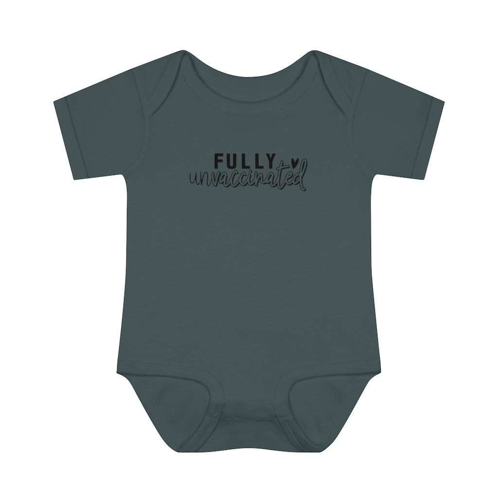 Fully Unvaccinated Infant Body Suit | Freedom of Choice | No Jab | Medical Freedom | Informed Consent | Gift for Baby