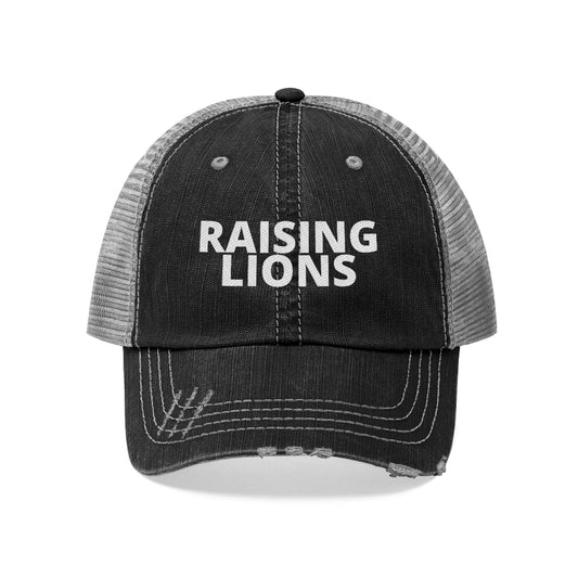 Raising Lions Trucker Hat, America Hat, Patriot Cap,  Protest Hat, Freedom Hat,  USA, Parenthood Hat