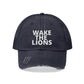 Wake The Lions Trucker Hat, America Hat, Patriot Cap,  Protest Hat, Freedom Hat,  USA, Parenthood Hat