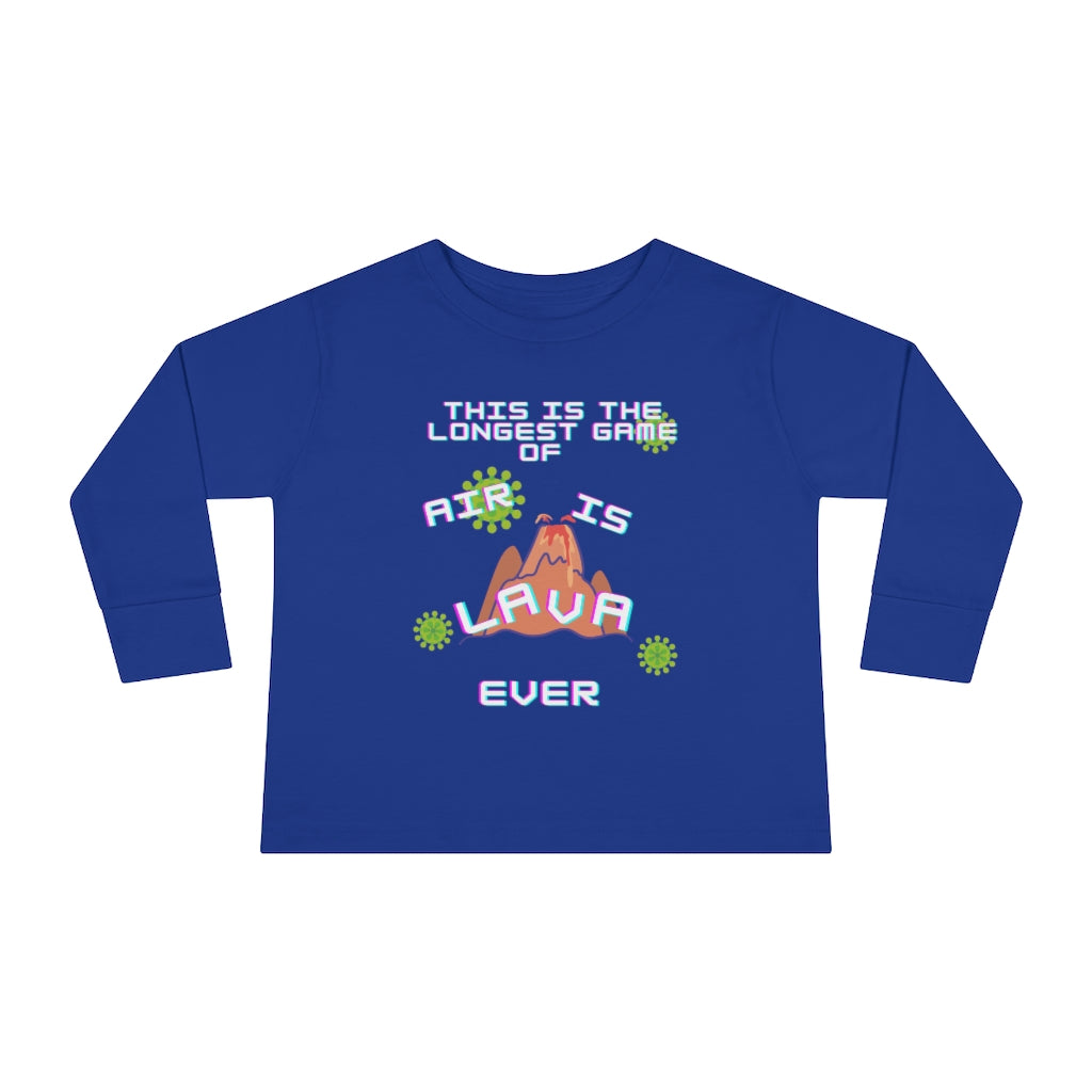 Longest Game of Air is Lava Ever Sleeve Tee