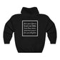 Revolt Against The Modern World Hoodie with Back Message