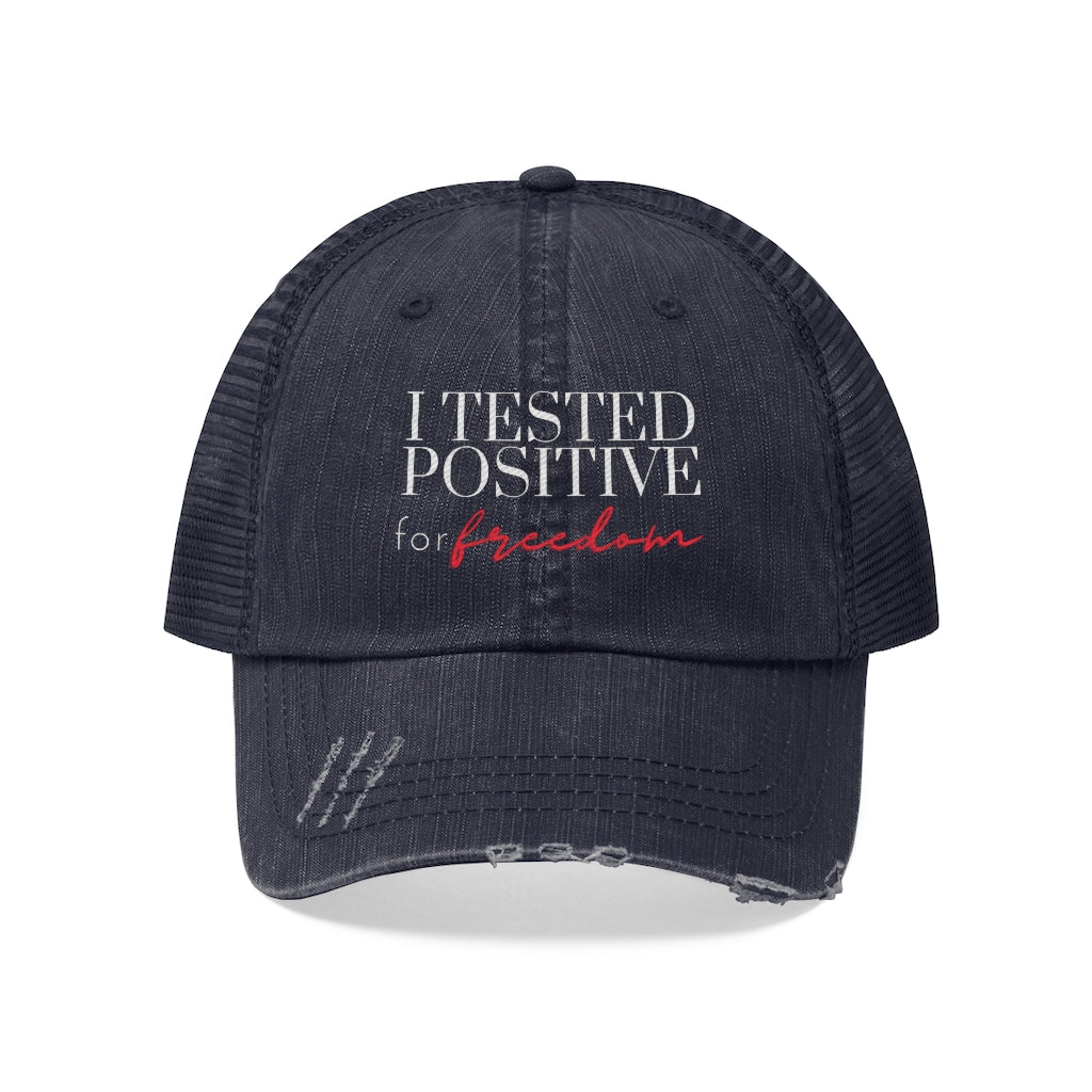 I tested positive for Freedom Trucker Hat, America Hat, Political Patriot Cap,  Medical Freedom Protest Hat, Freedom Hat, Freedom Convoy