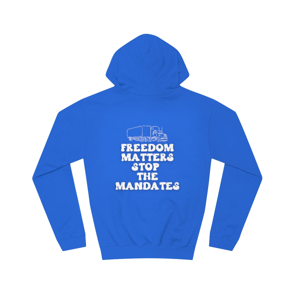 Truck You, Freedom Matters, Stop The Mandates, Youth Fleece Hoodie , Medical Freedom, Freedom Convoy, Trucker Convoy 2022