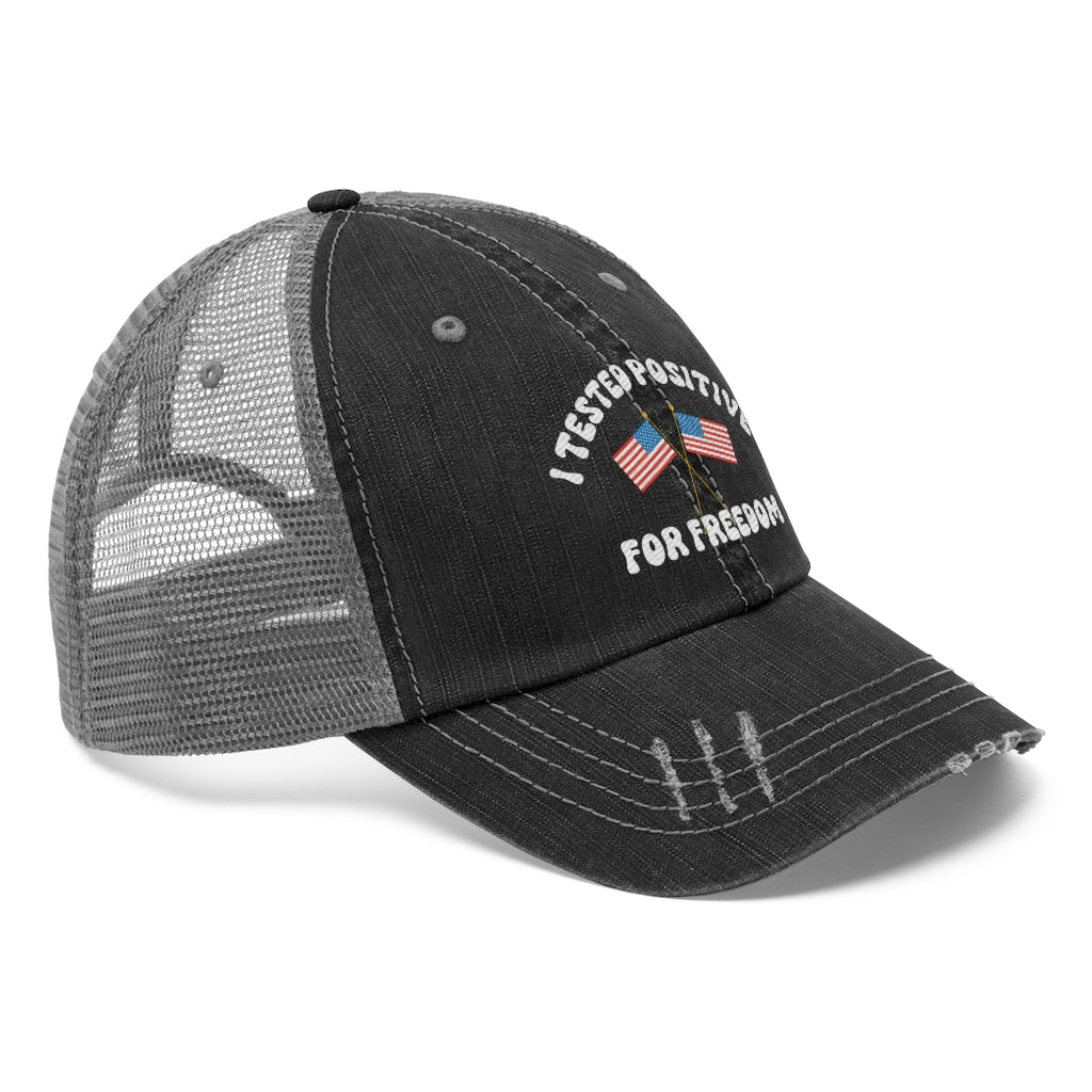 I tested positive for Freedom Flags Trucker Hat, America Hat, Political Patriot Cap,  Medical Freedom Protest Hat, Freedom Hat, Freedom Convoy