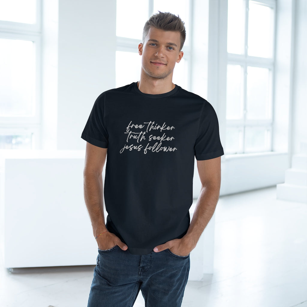 Free Thinker Men's Deluxe T-shirt