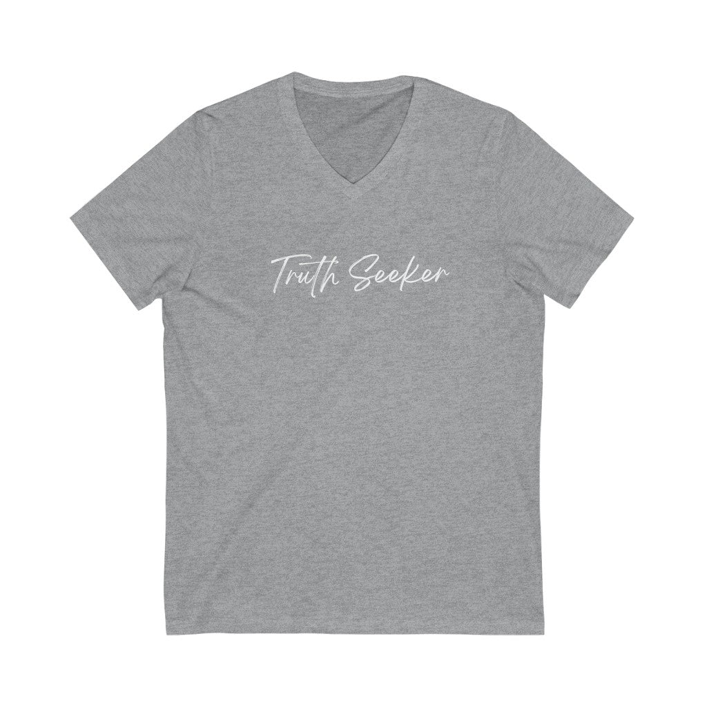 Truth Seeker Short Sleeve V-Neck Tee