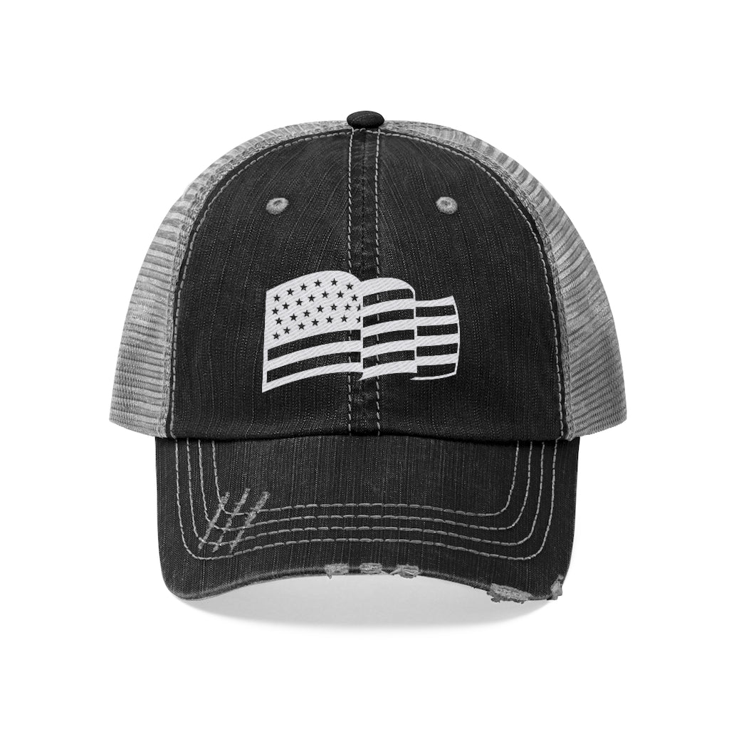 White American Flag, Trucker Hat, America Hat, Political Patriot Cap,  Medical Freedom Protest Hat,  Freedom Convoy 2022