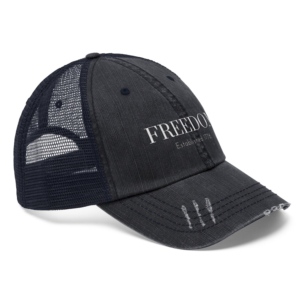 Freedom Trucker Hat, America Hat, Political Patriot Cap,  Medical Freedom Protest Hat