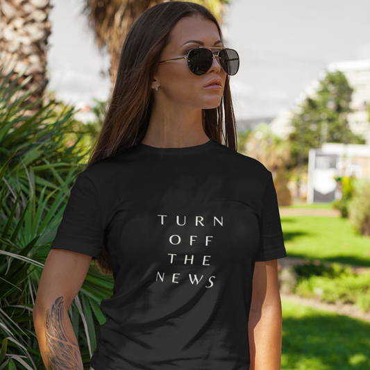 Turn off the News Tee Defund the Media T-Shirt