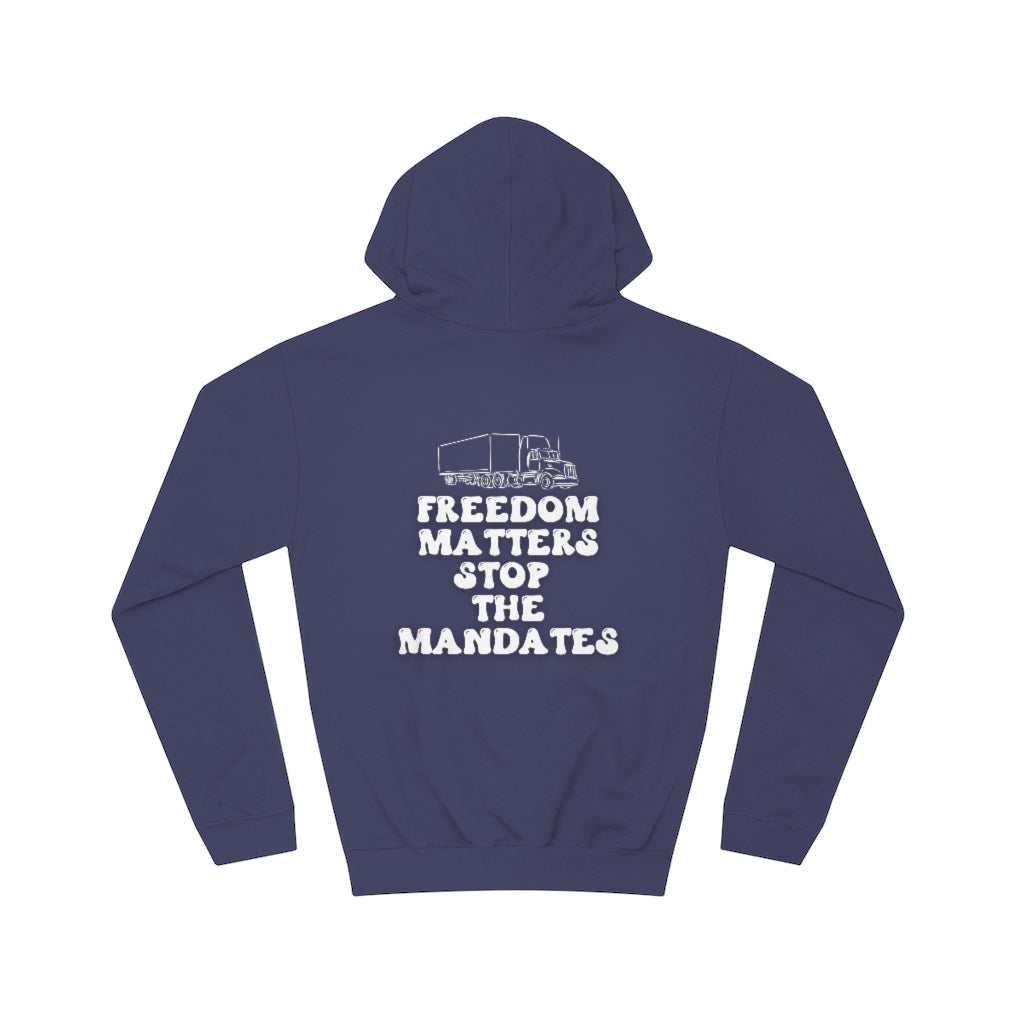 Truck You, Freedom Matters, Stop The Mandates, Youth Fleece Hoodie , Medical Freedom, Freedom Convoy, Trucker Convoy 2022