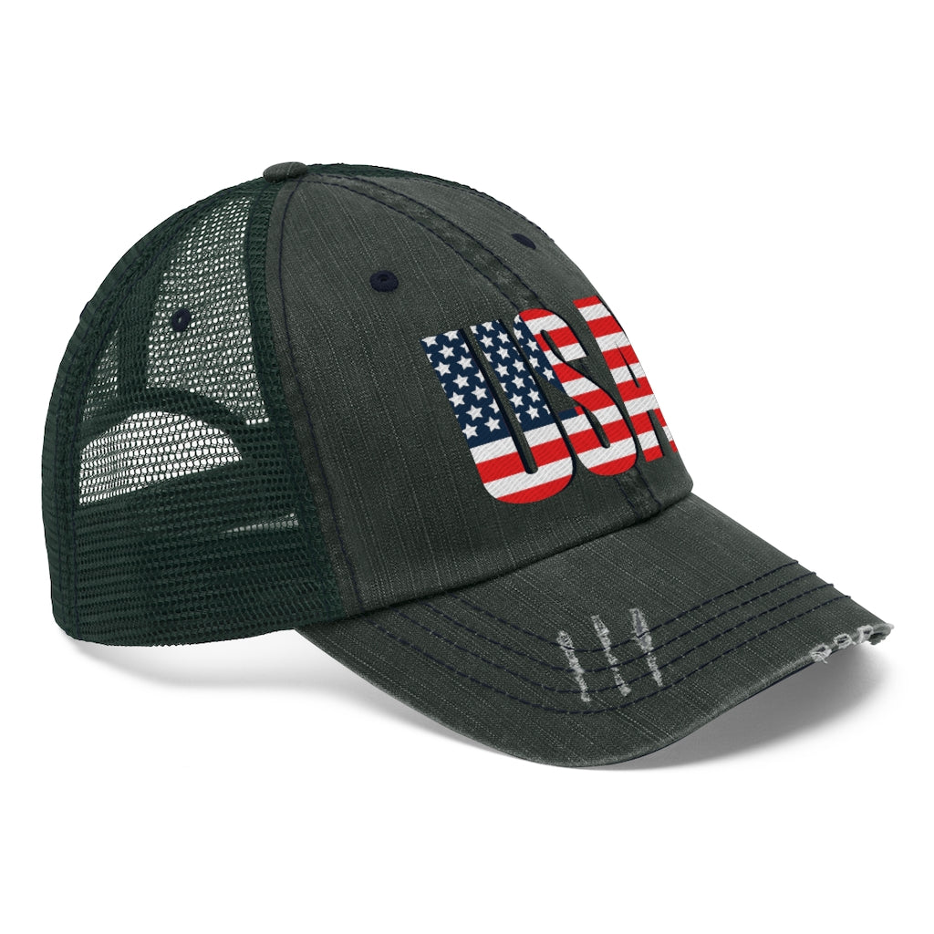 USA Trucker Hat, America Hat, Political Patriot Cap,  Medical Freedom Protest Hat, Freedom Hat