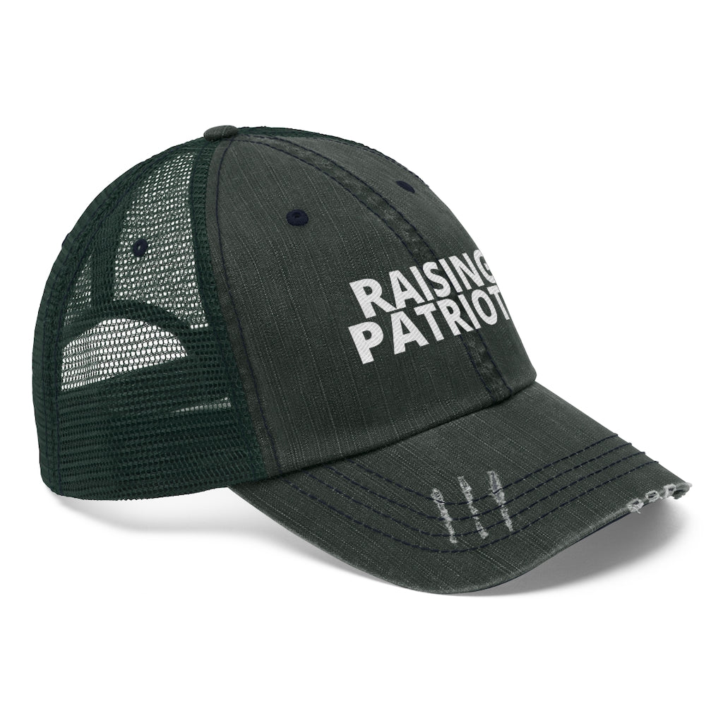 Raising Patriots Trucker Hat, America Hat, Patriot Cap,  Protest Hat, Freedom Hat,  USA, Parenthood Hat