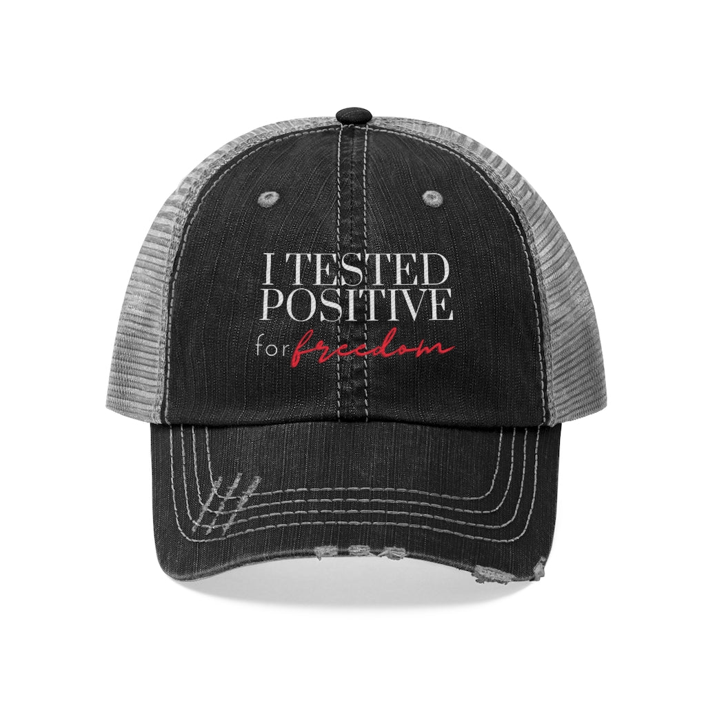 I tested positive for Freedom Trucker Hat, America Hat, Political Patriot Cap,  Medical Freedom Protest Hat, Freedom Hat, Freedom Convoy