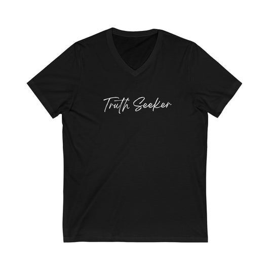 Truth Seeker Short Sleeve V-Neck Tee