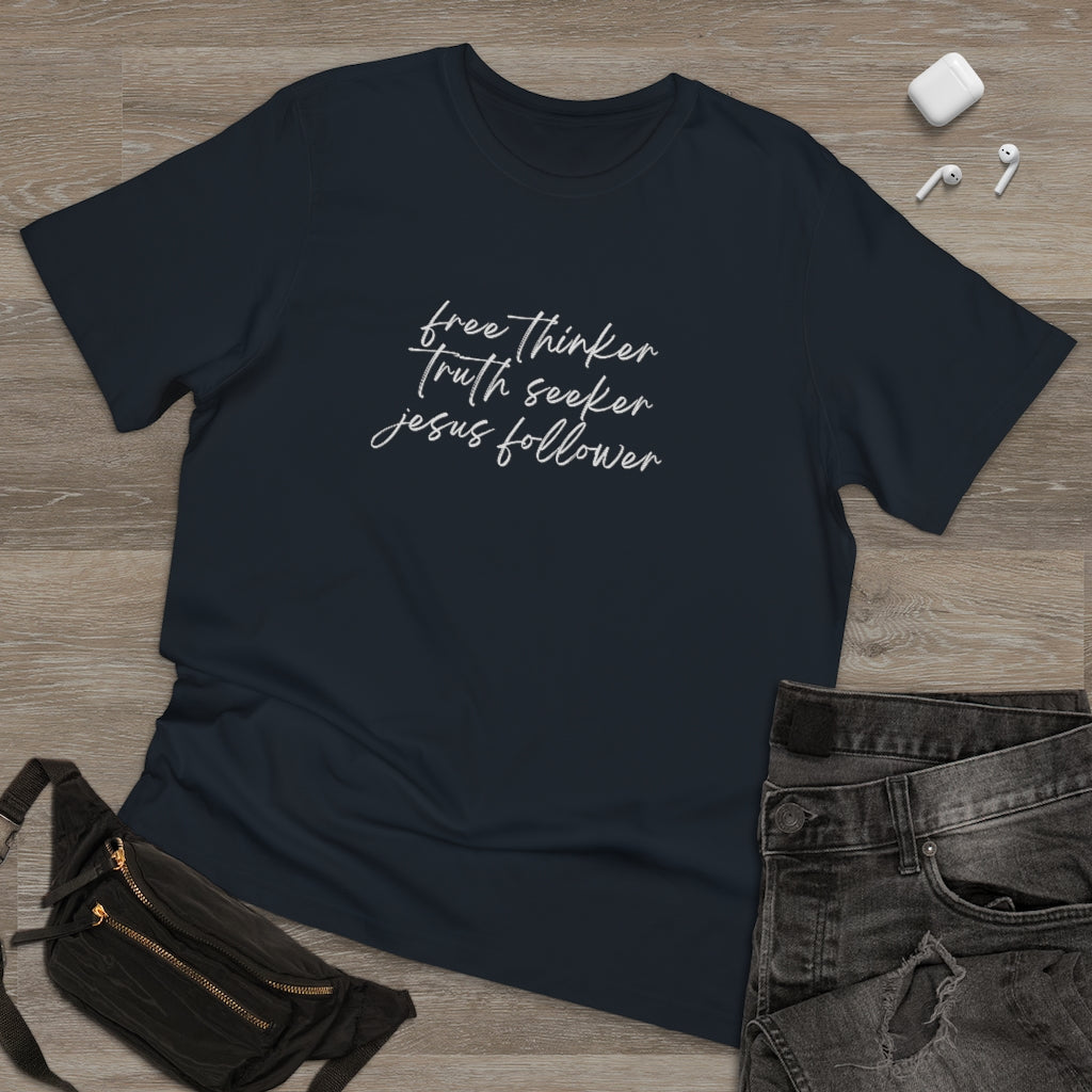 Free Thinker Men's Deluxe T-shirt