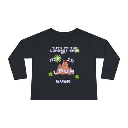 Longest Game of Air is Lava Ever Sleeve Tee