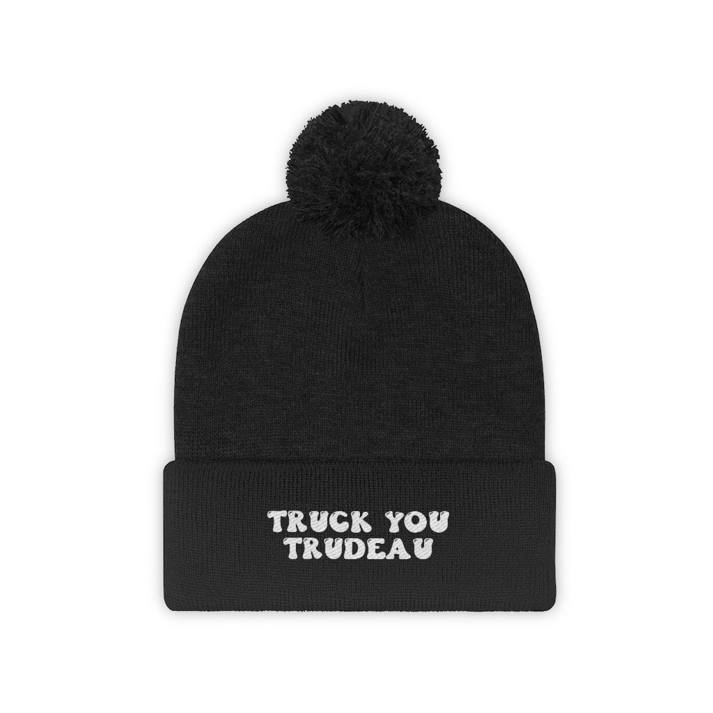 Truck You Trudeau Pom Pom Beanie | Freedom Convoy | Medical Freedom | Stop The Mandates