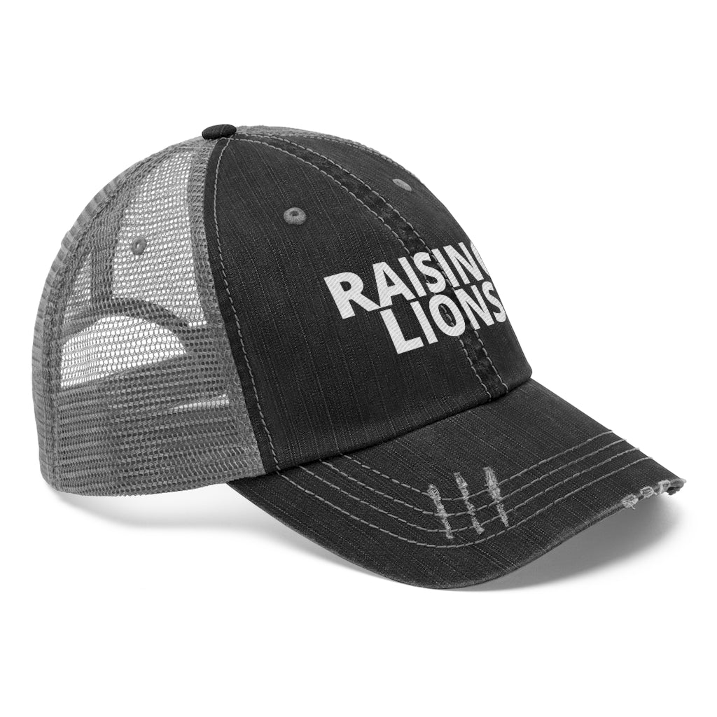 Raising Lions Trucker Hat, America Hat, Patriot Cap,  Protest Hat, Freedom Hat,  USA, Parenthood Hat