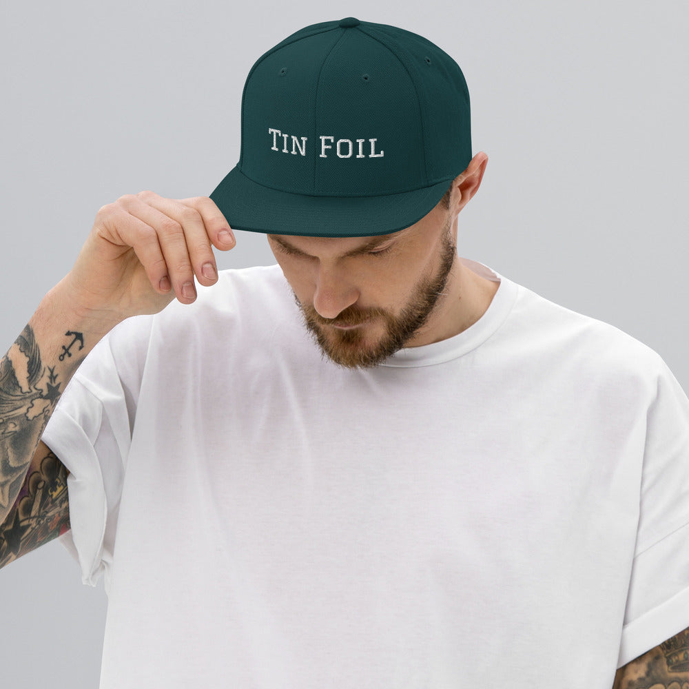 Tin foil shop baseball cap