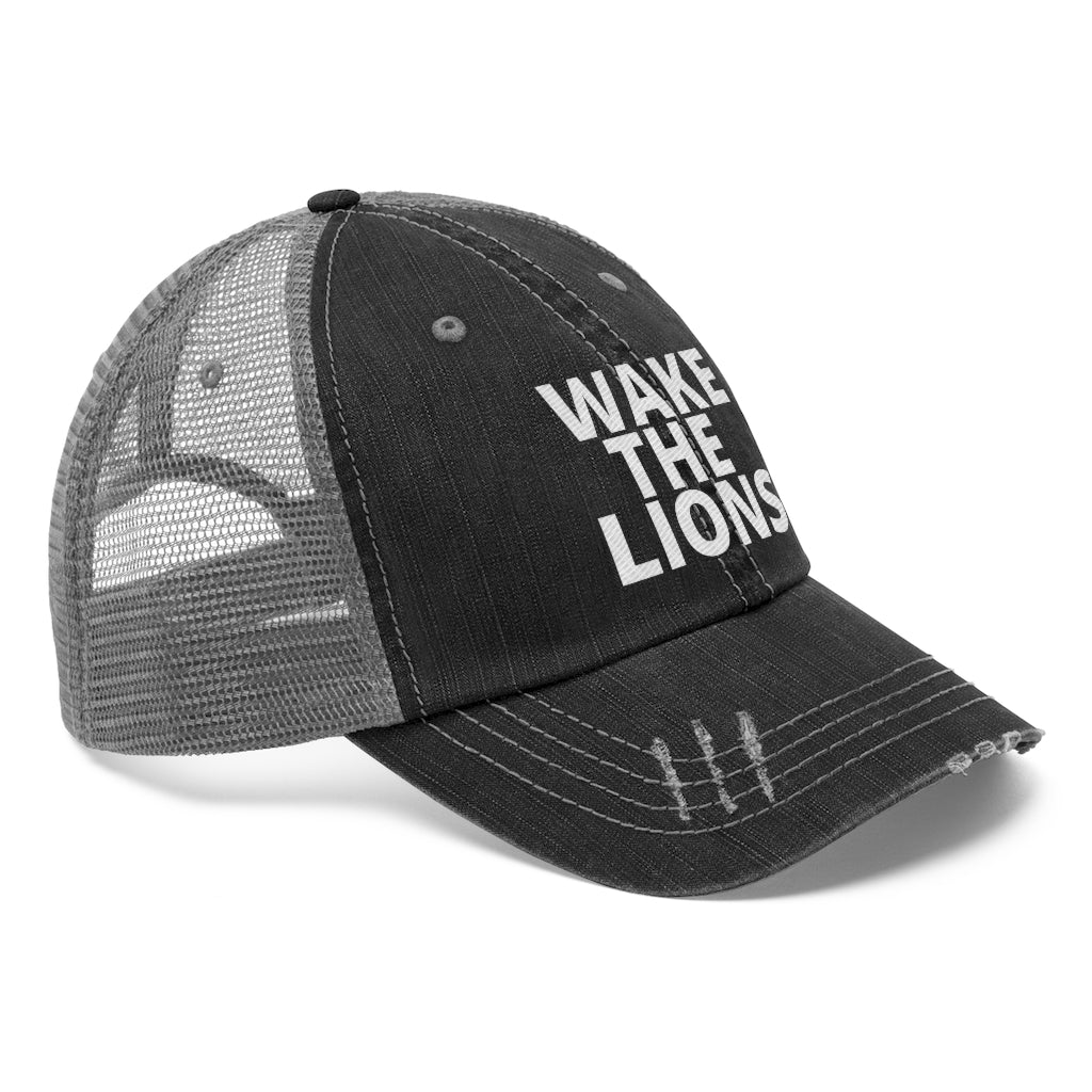 Wake The Lions Trucker Hat, America Hat, Patriot Cap,  Protest Hat, Freedom Hat,  USA, Parenthood Hat