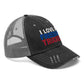 I love a Freedom Trucker Hat, America Hat, Patriot Cap,  Medical Freedom Protest Hat, Freedom Hat,  Hat for Trucker