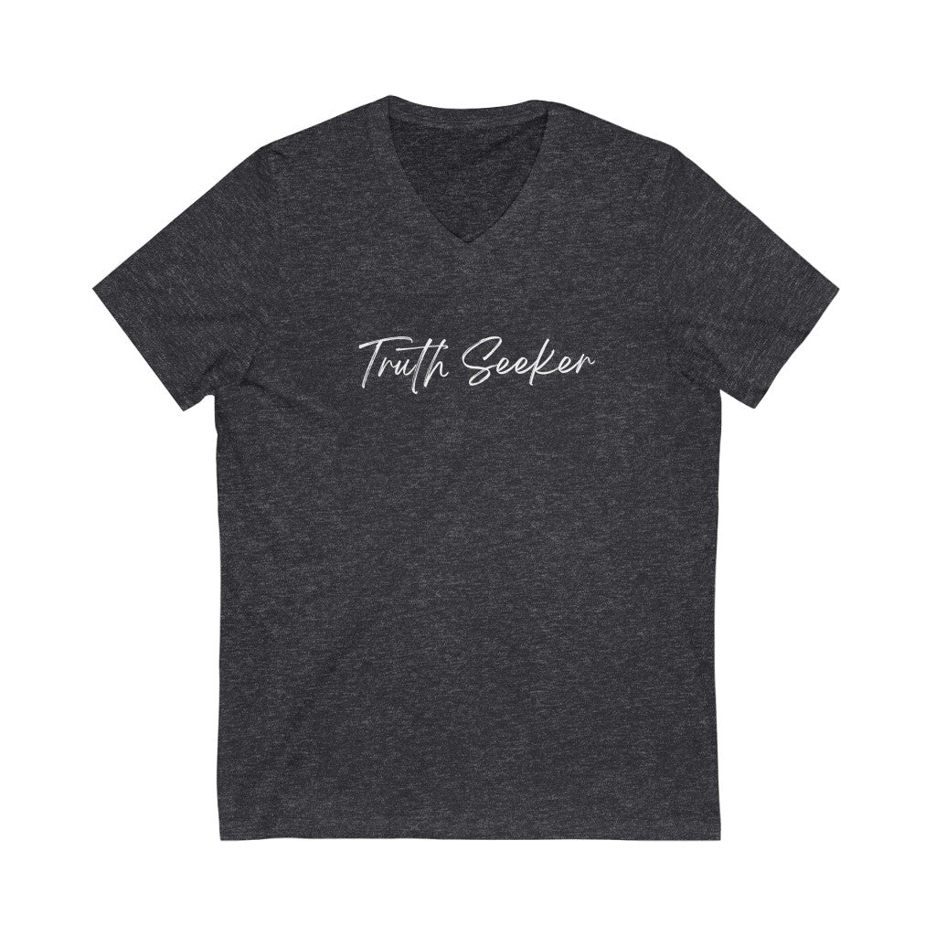 Truth Seeker Short Sleeve V-Neck Tee