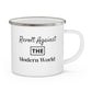 Revolt Against The Modern World Enamel Camping Mug