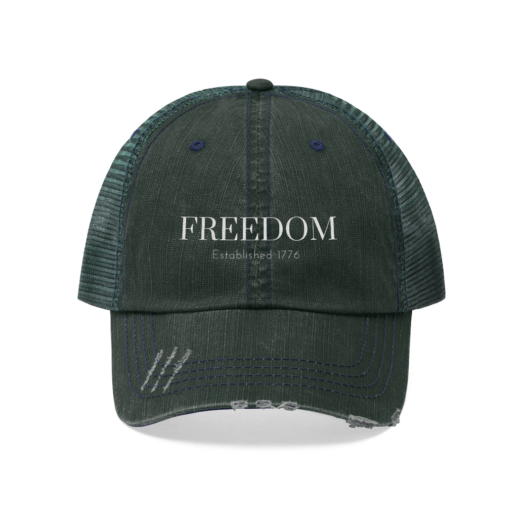 Freedom Trucker Hat, America Hat, Political Patriot Cap,  Medical Freedom Protest Hat